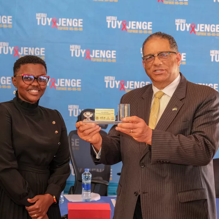 The New US Ambassador to Tanzania Visits  (NACOPHA)