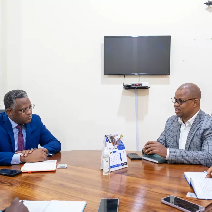 Courtesy Visit of NACOPHA CEO to the Office of the Prime Minister in Dodoma